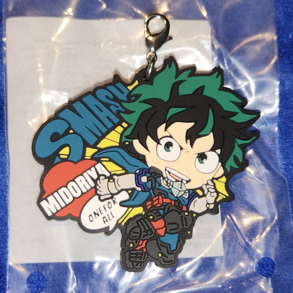 NIP My Hero Academia Rubber Charm Ichiban Kuji - Izuku Midoriya